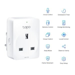 TP-Link TAPO P110 MINI SMART WIFI SOCKET WITH ENERGY MONITORING (2PACK) Tapo P110 2pk