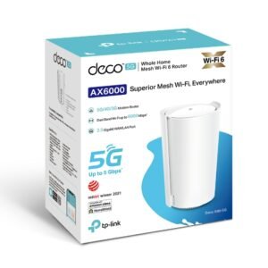 TP-Link Deco X80-5G(1-pack) Whole Home Wi-Fi 6 Gateway