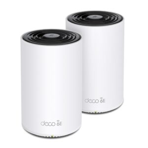 TP-LINK Deco XE75 Pro | AXE5400 Tri-Band Mesh Wi-Fi 6E System 2 PACK