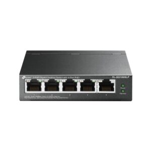 TP-Link 5 PORT GIGABIT SWITCH WITH 4 PORT POE+ TL SG1005LP