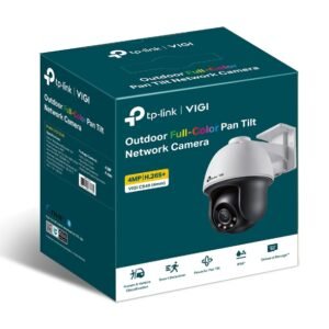 TP-Link VIGI C540 4MM VIGI 4MP Outdoor Full Color Pan Tilt Network Camera Wired