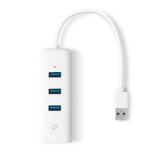 TP-Link USB 3.0 TO GIGABIT ADP WITH 3 PORT HUB UE330