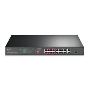 TP-Link 16 PT 10/100MBPS POE+ SWITCH /+2 GIGA PORT TL SL1218P