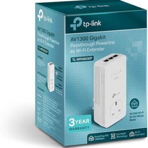 TP-Link TL-WPA8630P AV1300 3 PORT GIGABIT PASSTHRU POWERLINE