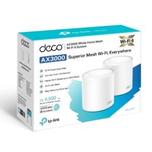 TP-Link Deco X50(2-pack) AX3000 WHOLE HOME MESH WIFI 6 SYSTEM