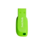 SanDisk SDCZ50C-016G-B35GE Cruzer Blade USB2.0 Flash Drive, 16GB, Electric GREEN