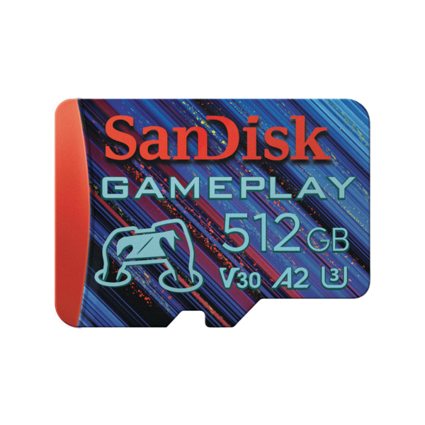 SanDisk 512GB GamePlay microSD Card for Mobile and Handheld Console Gaming
