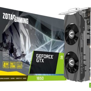 ZOTAC GAMING GeForce GTX 1650 LP 4GB GDDR6 128-bit Gaming Graphics Card, Super Compact, Low-profile, ZT-T16520H-10L