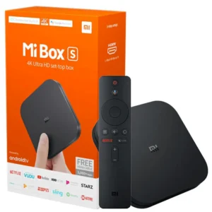 Xiaomi TV Box S Black 4K Ultra HD 8  Wi-Fi