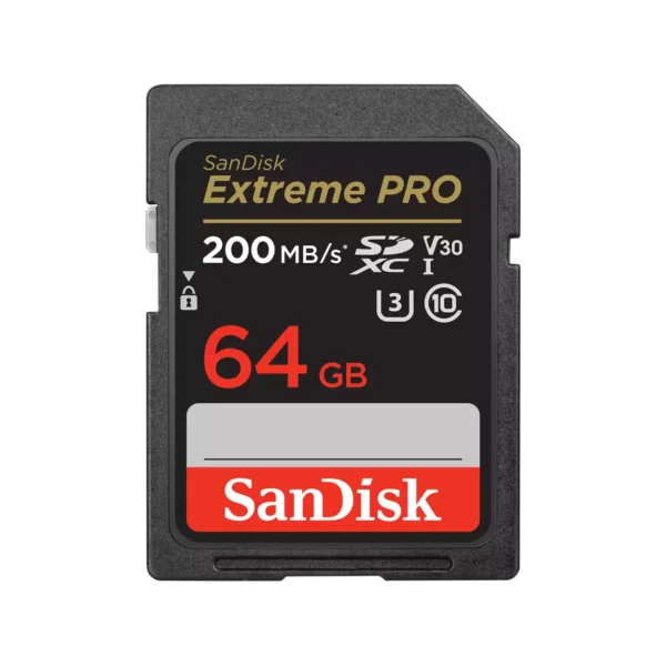 SanDisk Extreme Pro SDXC, SDXXU 64GB, V30, U3, C10, UHS-I