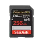 SanDisk 256GB Extreme PRO SDXC UHS-I Memory Card - C10, U3, V30, 4K UHD, SD Card - SDSDXXD-256G-GN4IN, Dark gray/Black