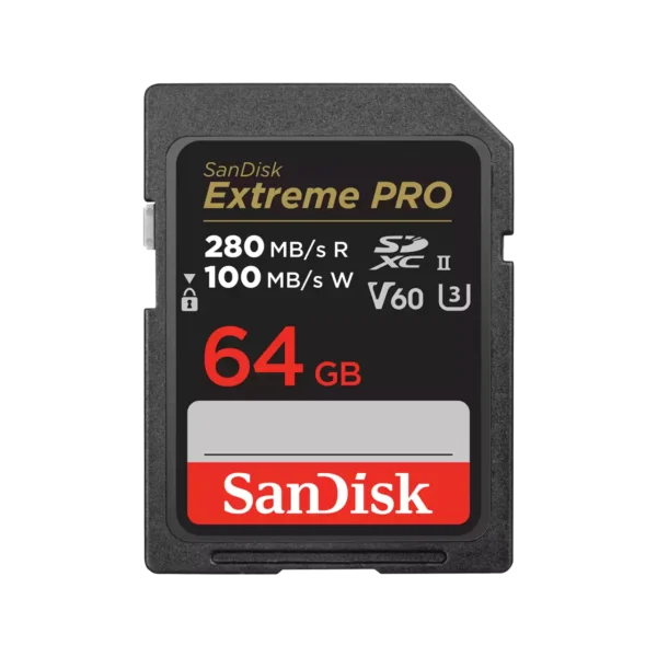 SanDisk Extreme PRO SDXC™ UHS-II Card 64GB SDSDXEP-064G-GN4IN