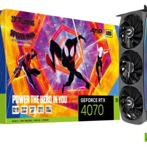 ZOTAC GAMING RTX 4070 AMP AIRO 12GB (SPIDERMAN EDITION)
