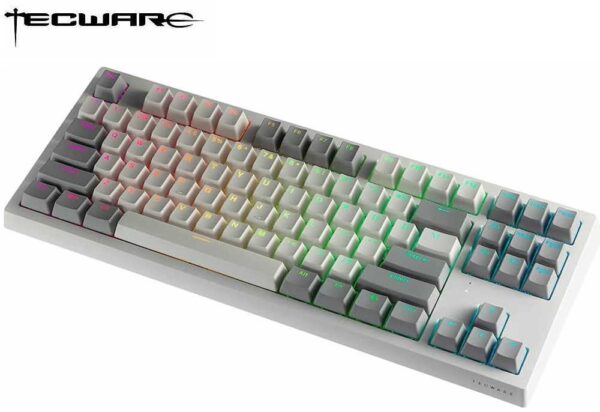 Tecware Veil 87 Wired Mechanical Keyboard (Barebones Kit), White