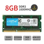 LAPOTOP 8GB DDR3 1600 SODIMM LAPTOP MEMORY RAM