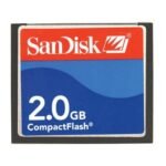 SANDISK COMPACT FLASH CARD 2GB