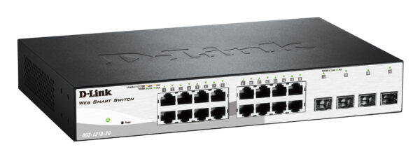 D-Link 16-port UTP 10/100/1000Mbps, 4-port Gigabit SFP (H/W : B,C)