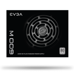 EVGA W2 80+ White 600W PSU, All black cables, 3 year warranty