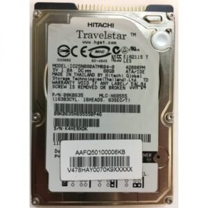 08K0635 – Hitachi 80GB 4200 RPM IDE 2.5″ HDD