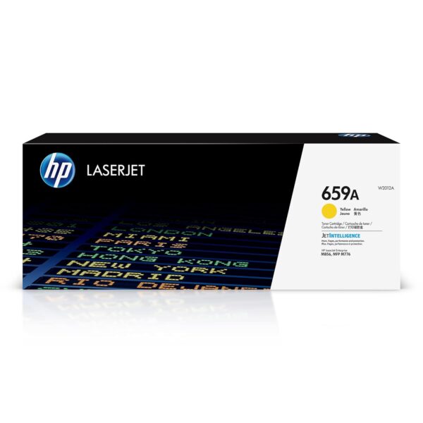 HP 659A Yellow Toner Cartridge W2012A