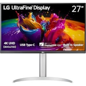 LG 27" HDR10, UHD IPS,  Borderless, FreeSync 75Hz, USB Type-C, 27UP850N