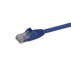 StarTech N6PATC750CMBL Startech 200 7.5m Blue Cat6 UTP Snagless Patch Cable
