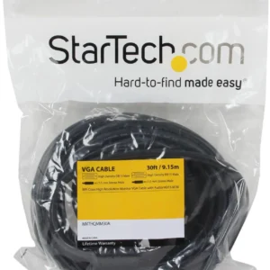 Startech MXTHQMM30A Startech 30 ft Coax High Res Monitor VGA Cable - HD15 M/M
