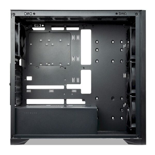 Tecware Timber TG w/ 4 fans (Black) - Image 3