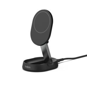 BELKIN WIA008BTBK BELKIN QI2 WIRELESS CHARGING 15W TRAVEL STAND BLK-WIA008BTBK