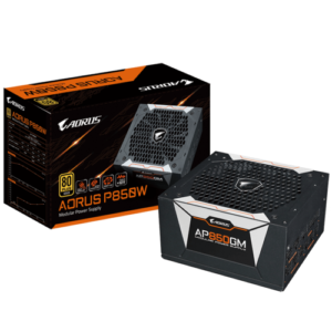 Gigabyte GP AP850GM - AORUS ATX 12V v2.31, 850W PSU,80PLUS GOLD, Single + 12v Rail, 135mm Smart Cont