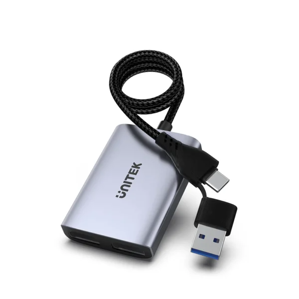 Unitek V1427A USB C/A Dual HDMI Adapter