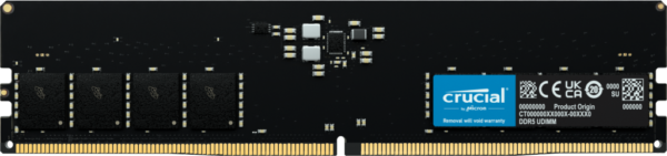 Crucial 32GB DDR5-5200 UDIMM CL42 (16Gbit)