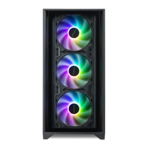 Tecware Nexus Air T3 matx Case, w/ 6 x ARGB Fans (Black) TWCA-NEXAT3-BKAR