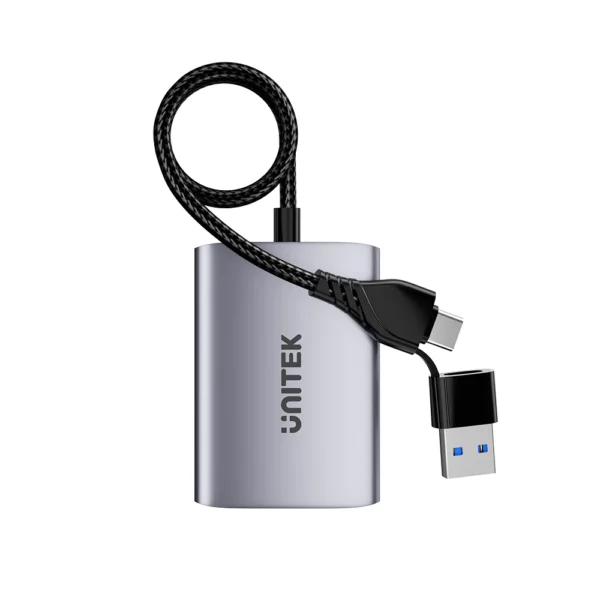 Unitek V1427A USB C/A Dual HDMI Adapter - Image 3