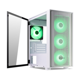 Tecware Nexus Air M TG ARGB White