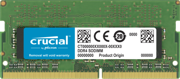 Crucial 32GB DDR4-3200 SODIMM CL22 (16Gbit)