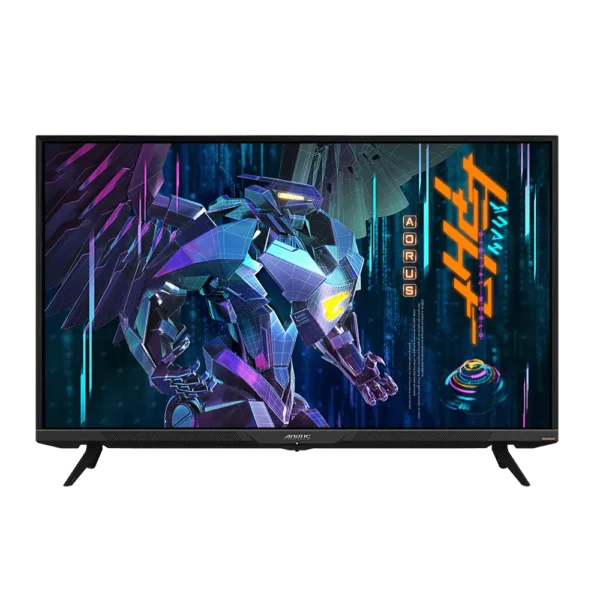 GIGABYTE AORUS 43" VA QD UHD 4K 1ms 144Hz 3840*2160 HDR1000 KVM GAMING MONITOR 12w Speaker*2 Wall-mo