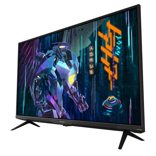 GIGABYTE AORUS 43" VA QD UHD 4K 1ms 144Hz 3840*2160 HDR1000 KVM GAMING MONITOR 12w Speaker*2 Wall-mo - Image 2