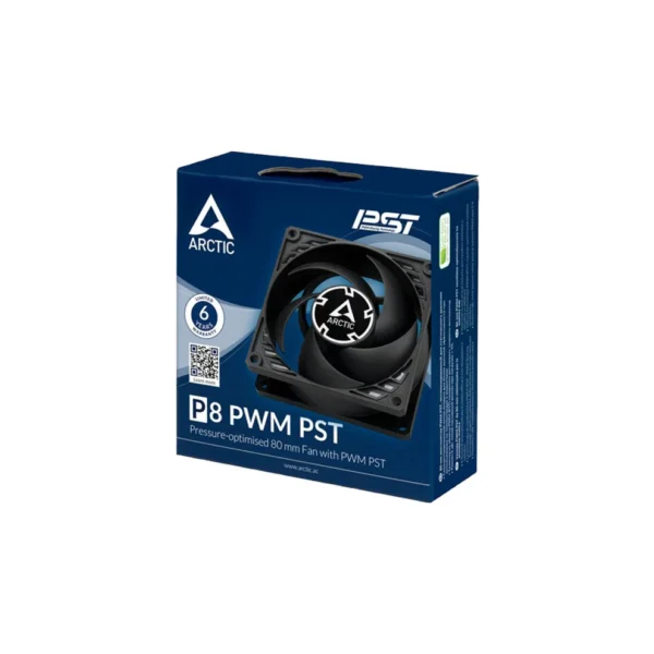 ARCTIC P8 PWM PST (Black) - Image 2