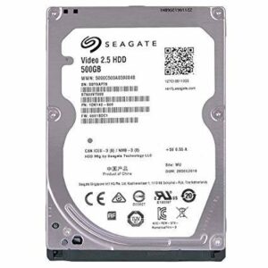 Seagate Video 2.5" HDD ST500VT003 500GB 5400RPM Laptop Hard Disk Drive