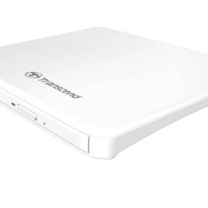 Transcend Extra Slim Portable DVD Writer TS8XDVDS-W WHITE