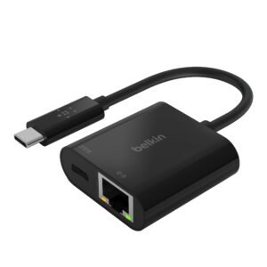Belkin USB-C to Gigabit Ethernet 60W (Black) INC001BTBK