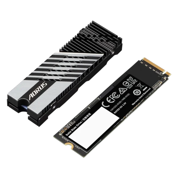 Gigabyte AORUS Gen4 7300 2TB M.2-2280 PCIe 4.0 X4 NVME Solid State Drive (AG4732TB)