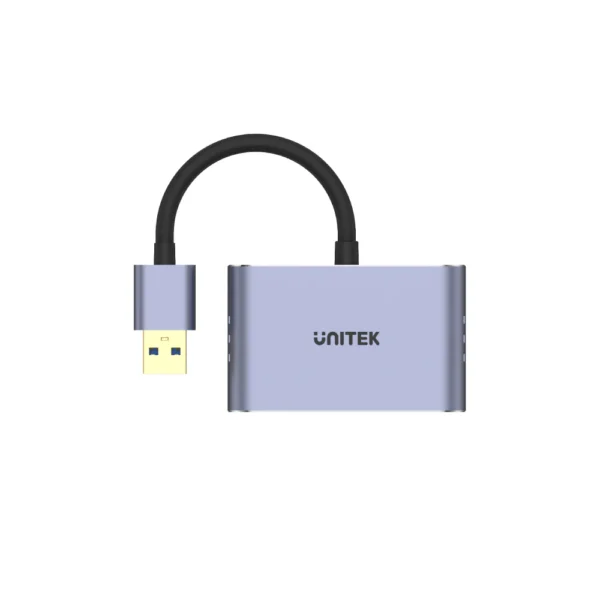 Unitek USB-A to HDMI and VGA Adapter (4K@61Hz & MST) V1304A - Image 3