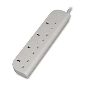 BELKIN F9E400sa3M BELKIN ECONOMY SERIES 4-SOCKET SURGE PROTECTOR