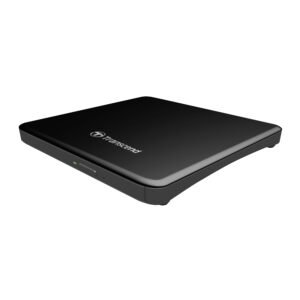 Transcend Extra Slim Portable DVD Writer 8XDVDS Black-TS8XDVDS-K