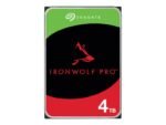 Seagate  IronWolf Pro 4TB, Enterprise NAS Internal HDD, CMR 3.5", SATA 6Gb/s 7200RPM ST4000NT001