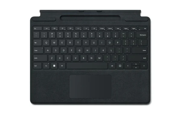 Microsoft Surface Pro Signature Type Cover Black Alcantara Fabric with Copilot Key (8XB-00153)