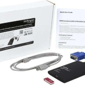 StarTech NOTECONS02 Startech Portable KVM Console - VGA USB Crash Cart Adapter