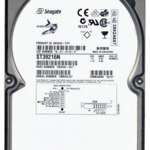 Seagate Barracuda 18XL 9.2GB 7200RPM Ultra SCSI 50-Pin 2MB Cache 3.5-inch Internal Hard Dri ST39216N